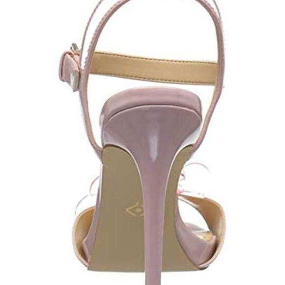 NEW Katy Perry Kelsi Rose Pink Patent Sandals 5.5 - Picture 7 of 7